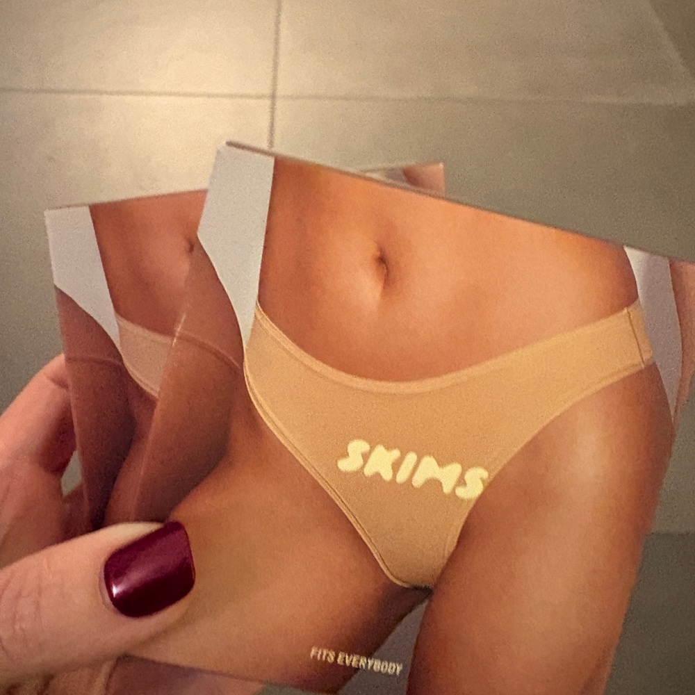 SKIMS Cocoa and Sienna Cheeky Briefs